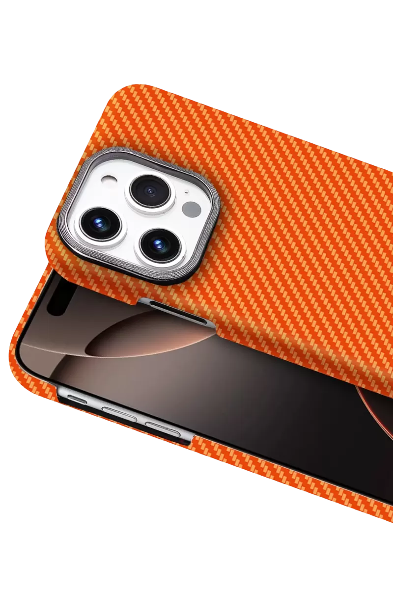 Newface Apple iPhone 15 Pro Max Vega Magsafe Kapak - Sarı