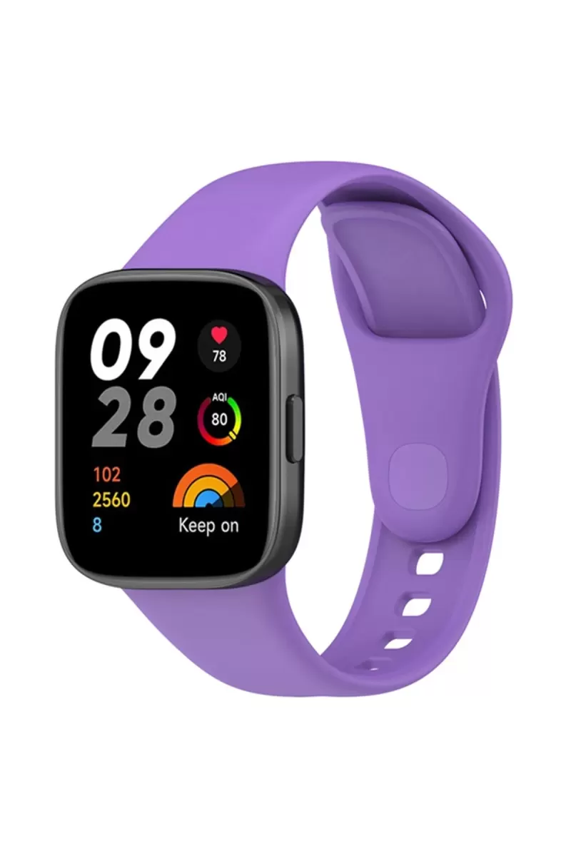 Newface Xiaomi Redmi Watch 3 Klasik Kordon - Lila