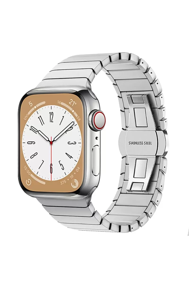 Newface Apple Watch 42mm KR416 Huks Kordon - Gri