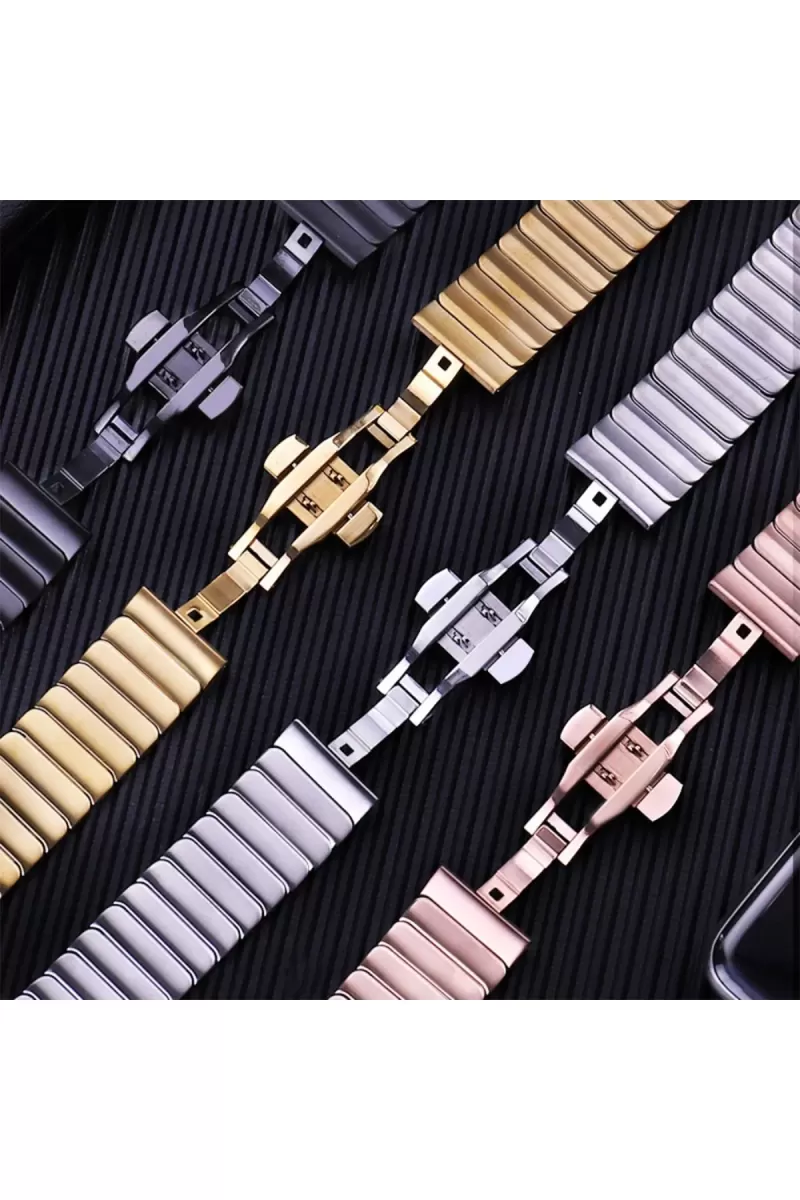 Newface Apple Watch 42mm KR416 Huks Kordon - Gri