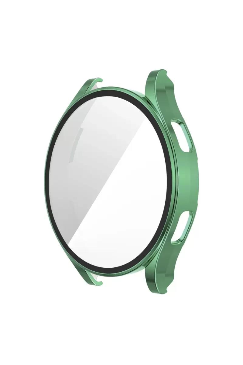 Newface Watch 4 44mm Wall Camlı Kasa Ekran Koruyucu - Koyu Yeşil