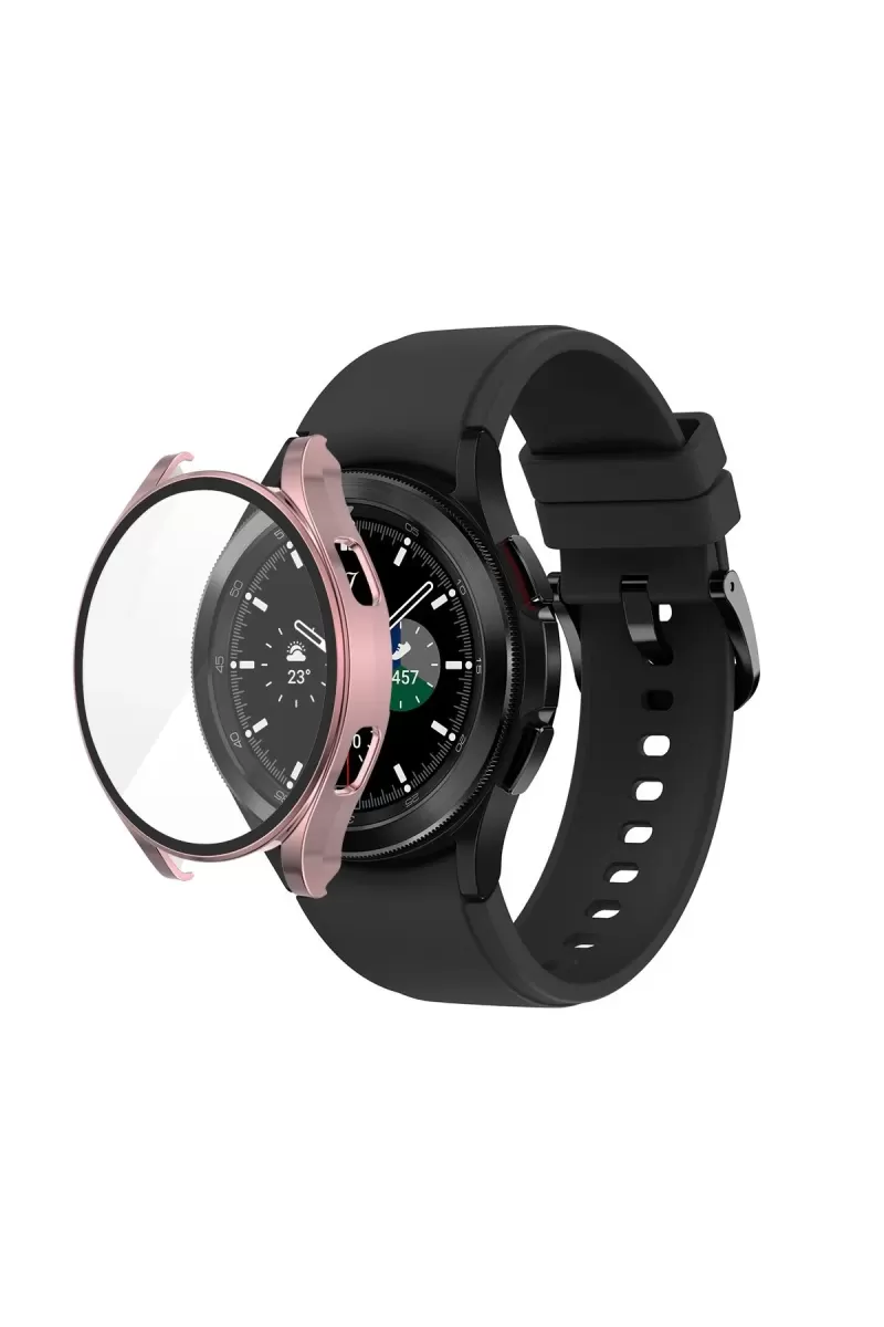 Newface Watch 5 40mm Wall Camlı Kasa Ekran Koruyucu - Rose Gold
