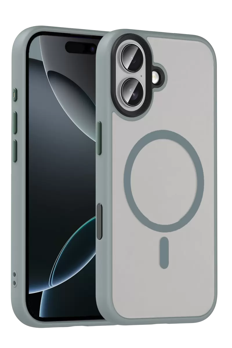 Joko Apple iPhone 16 Megane Magsafe Kapak - Titan Gri