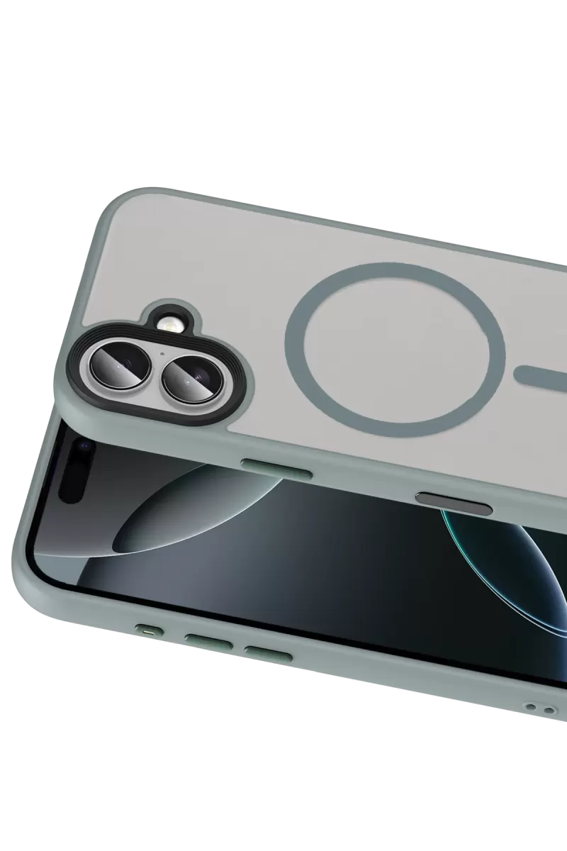 Joko Apple iPhone 16 Megane Magsafe Kapak - Titan Gri