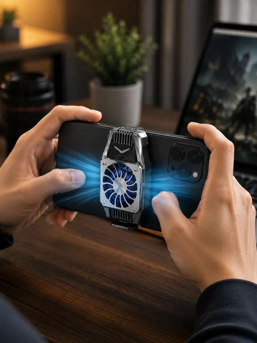 Mobil Telefon Soğutucu Fan Yüksek Soğutma Performansı