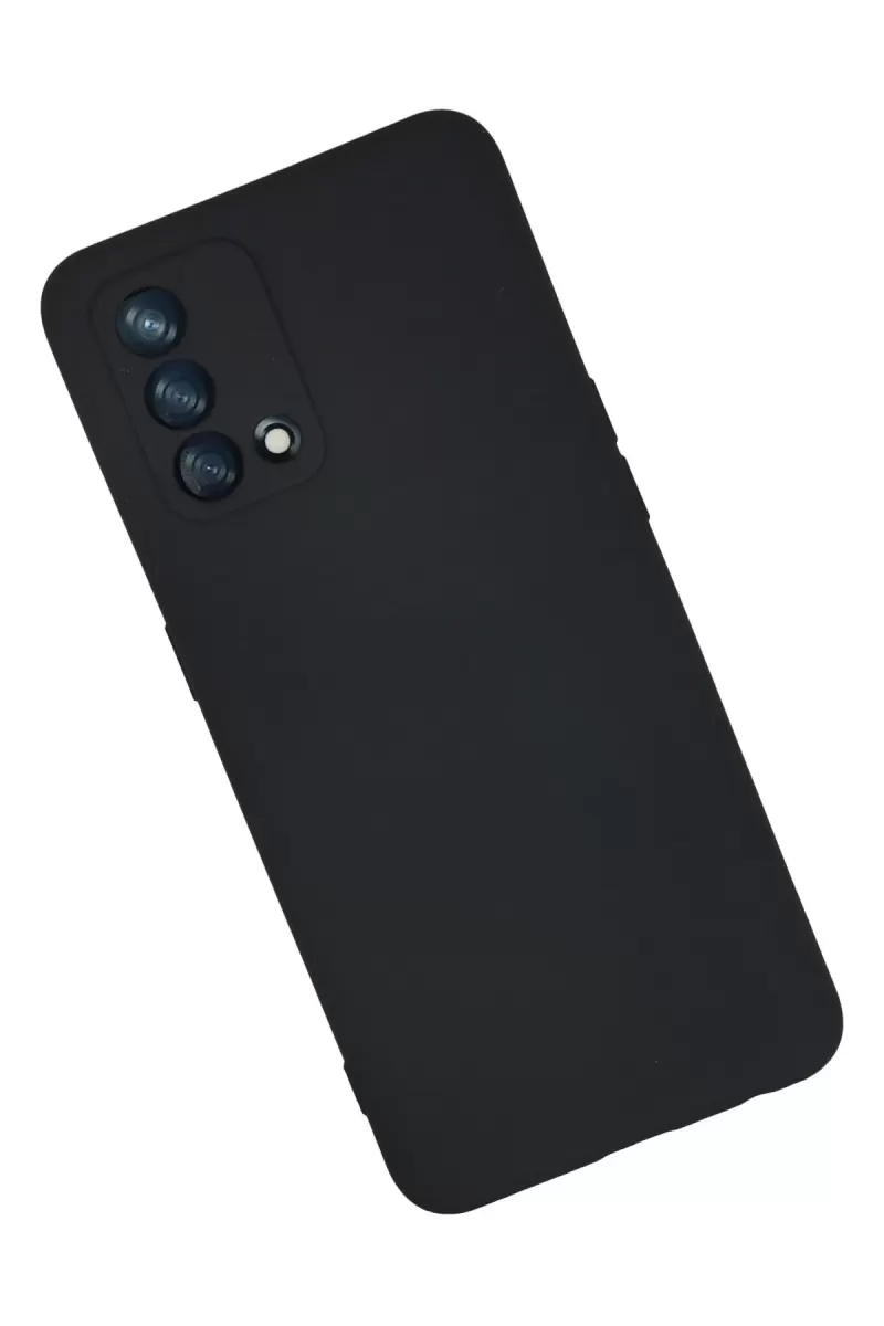 Newface Oppo A74 4G Kılıf Nano içi Kadife Silikon - Lacivert