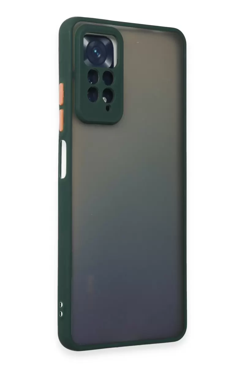 Newface Xiaomi Redmi Note 12 Pro 4G Kılıf Montreal Silikon Kapak - Yeşil