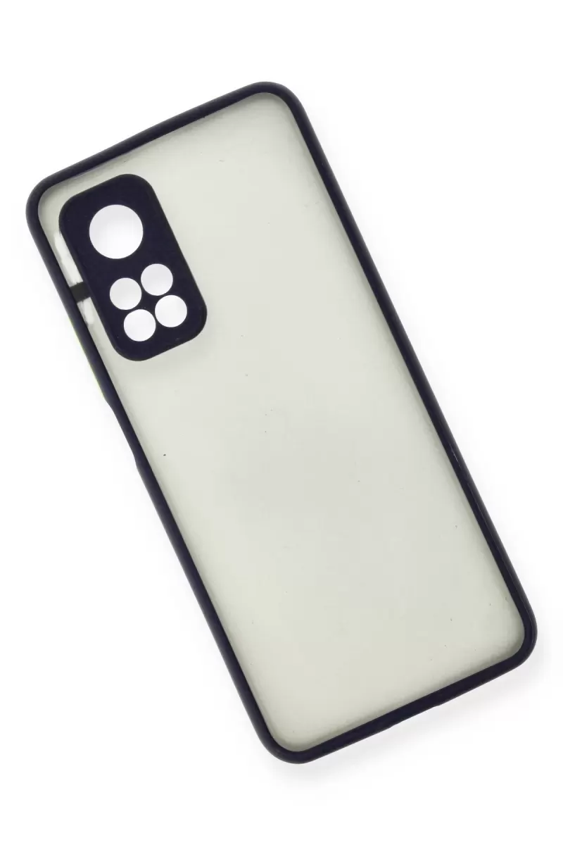 Newface Xiaomi Mi 10T Kılıf Montreal Silikon Kapak - Lacivert