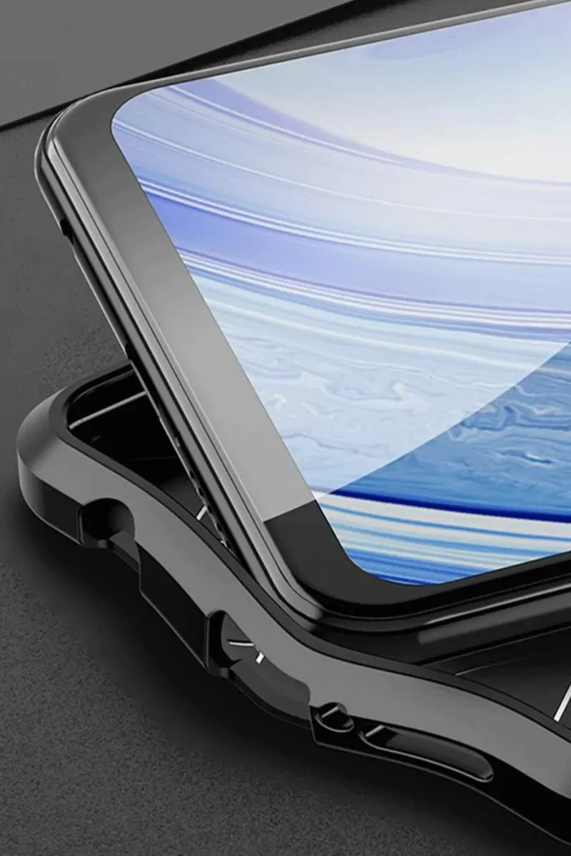 Newface Oppo Reno 4 Pro Kılıf Auto Focus Kapak - Kırmızı