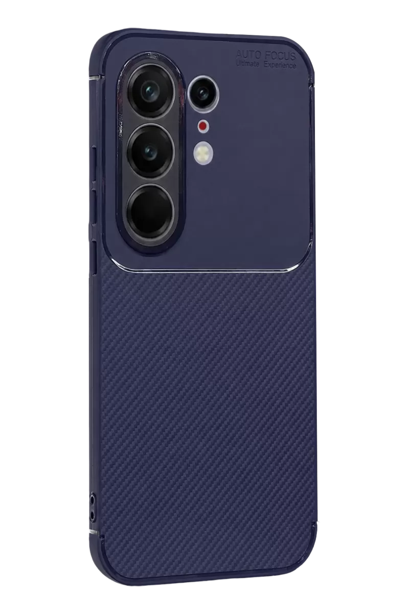 Newface Tecno Camon 50 Pro 5G Auto Focus Karbon Kapak - Lacivert