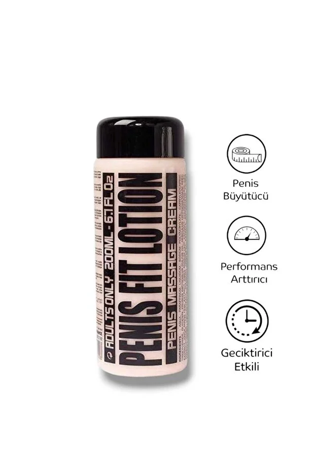 PENIS FIT LOTION PENIS BAKIM KREMI 200ML