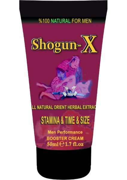 SHOGUN X CREAM ERKEK PERFORMANS 50ML