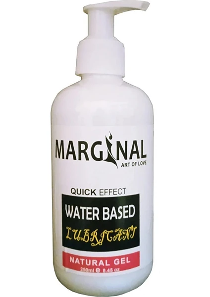 MARGİNAL WATER BASED LUBRİCANT GEL 250ML