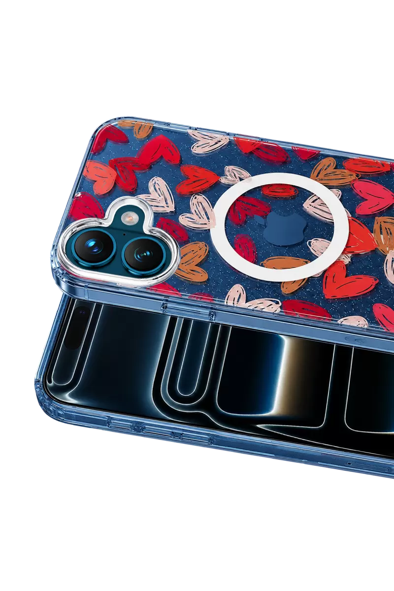 Onegif Apple iPhone 17 Desina Magsafe Kapak - Desen 6