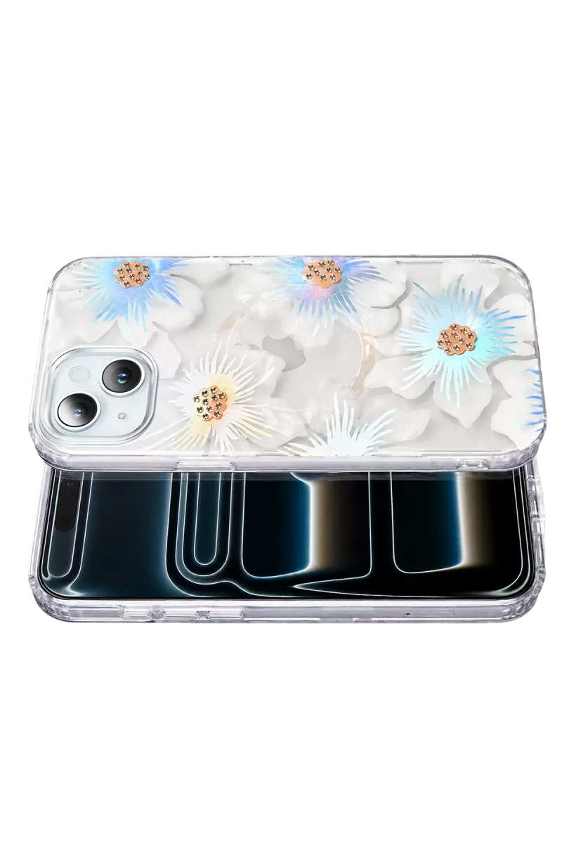 Onegif Apple iPhone 15 Desina Magsafe Kapak - Desen 2
