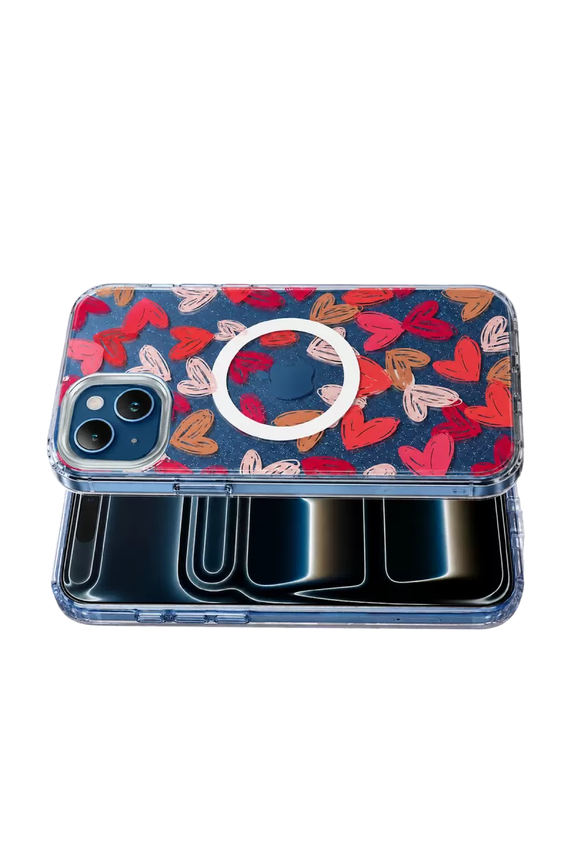 Onegif Apple iPhone 15 Desina Magsafe Kapak - Desen 6