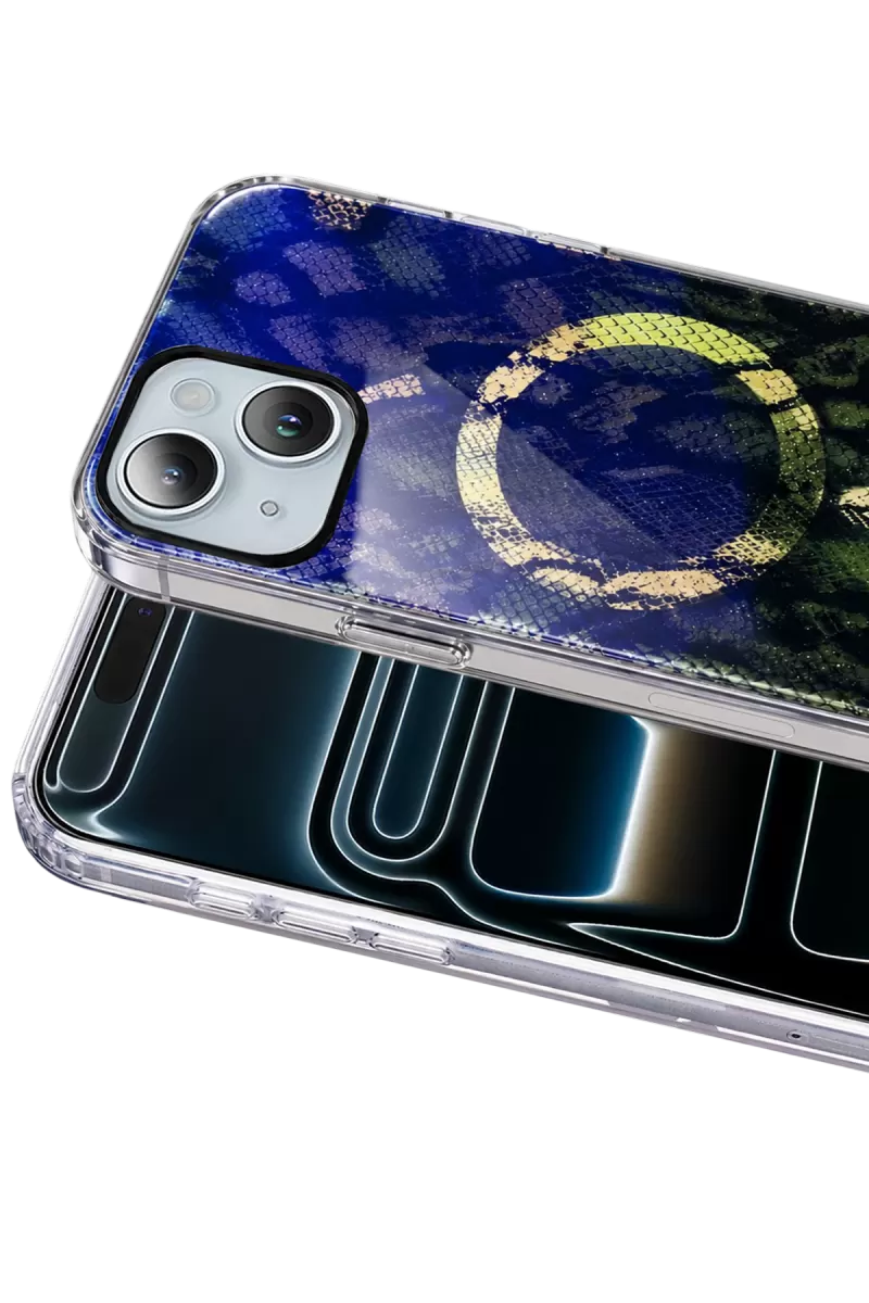 Onegif Apple iPhone 15 Desina Magsafe Kapak - Desen 7