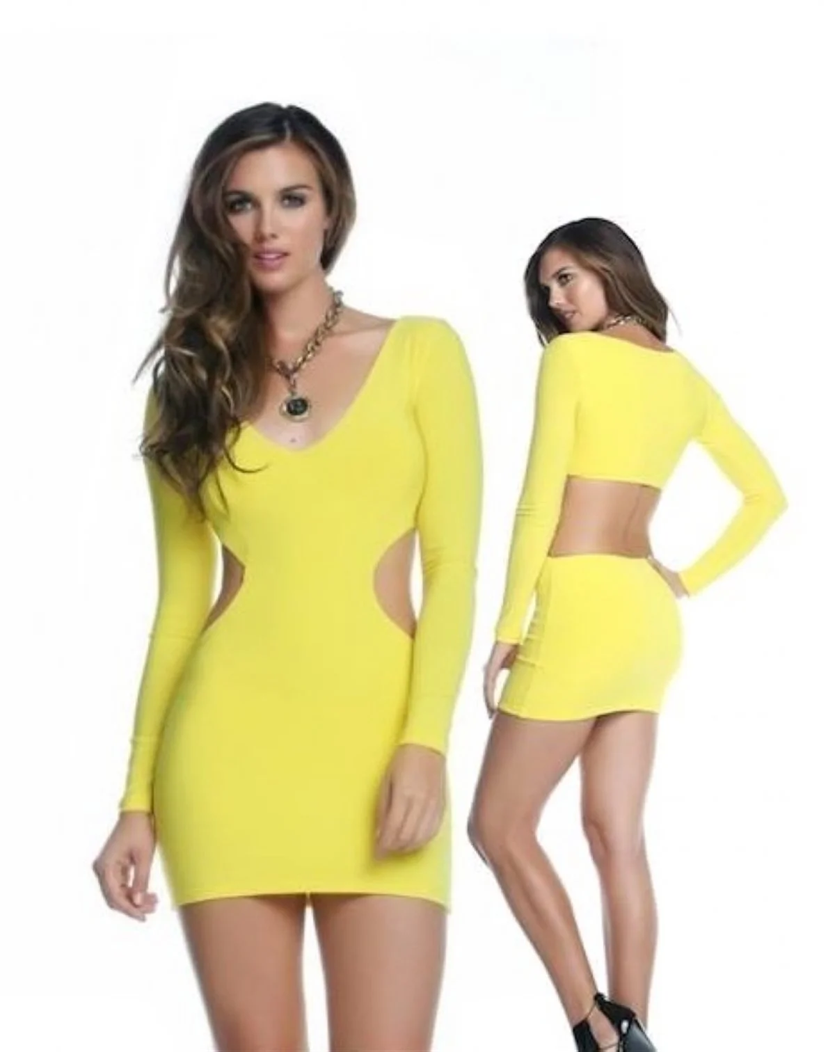 B101004 Seksi Mini Elbise