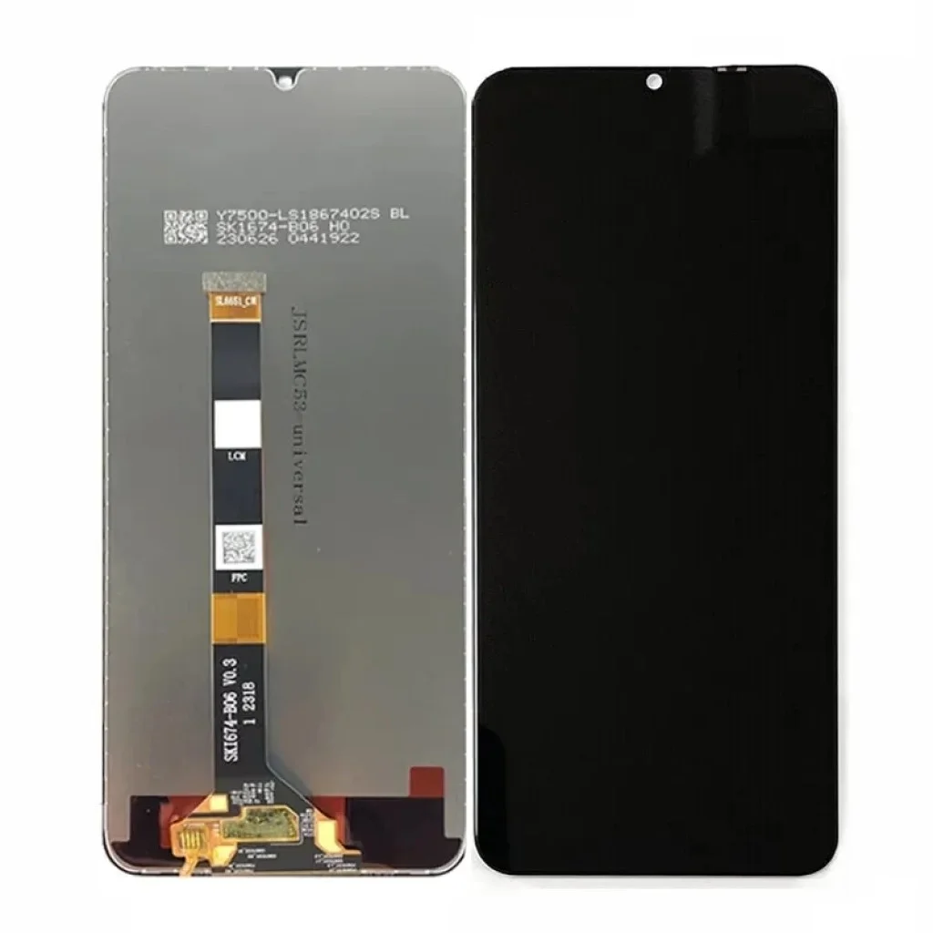 Realme C53 Ekran Dokunmatik SRV (Siyah)