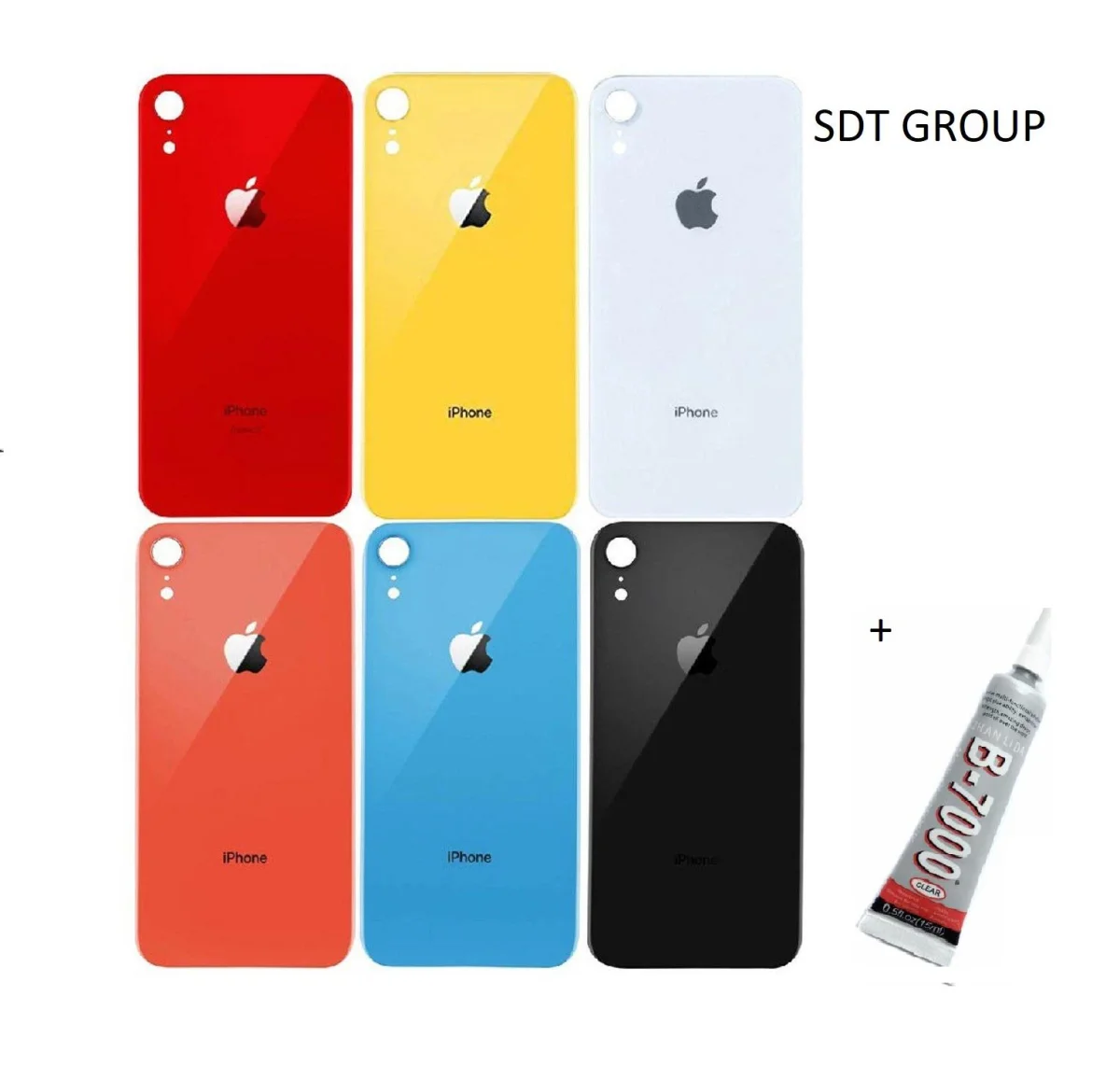 iPhone XR Arka Batarya Pil Kapağı BEYAZ (B7000 15