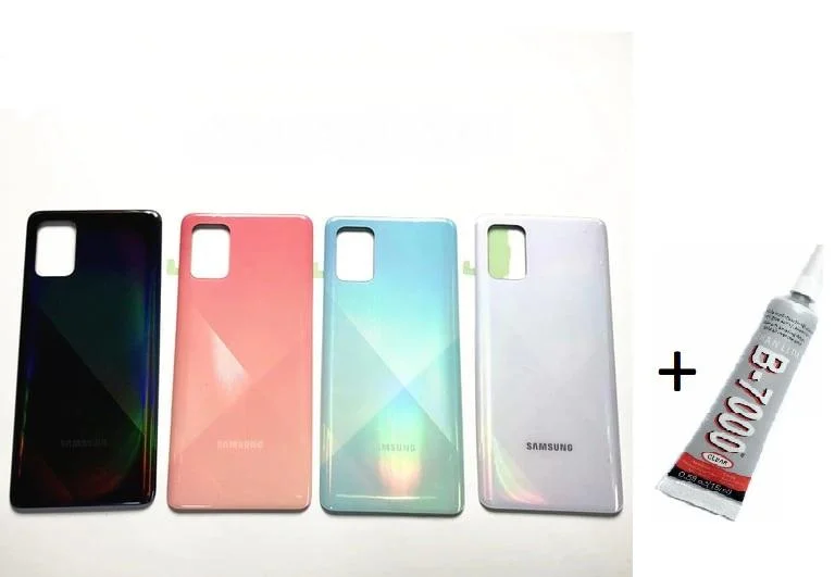 SAMSUNG A51 A515 Arka Batarya Pil Kapağı PEMBE (B7