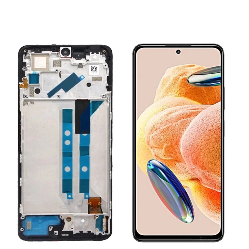 Redmi Note 12 Pro LCD Ekran Çıtalı TFT (Siyah)