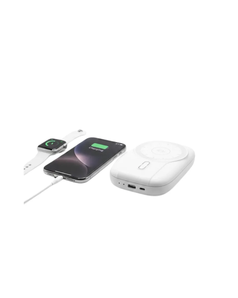 Kablosuz ve Kablolu Şarj Destekli 10000 mAh Taşınabilir Powerbank Yeni Nesil