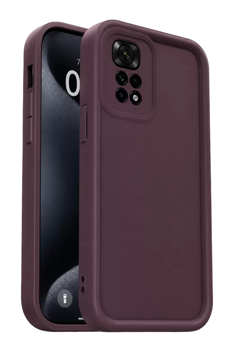 Newface Xiaomi Redmi 10 2022 Kılıf Viera Silikon - Mürdüm