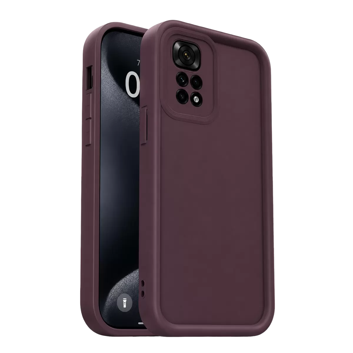 Newface Xiaomi Redmi 10 2022 Kılıf Viera Silikon - Mürdüm