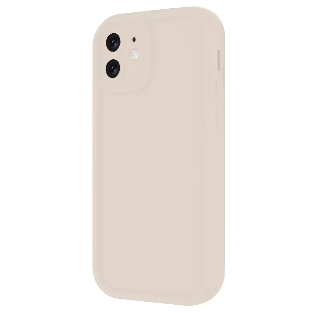 Newface Apple iPhone 11 Kılıf Viera Silikon - Krem