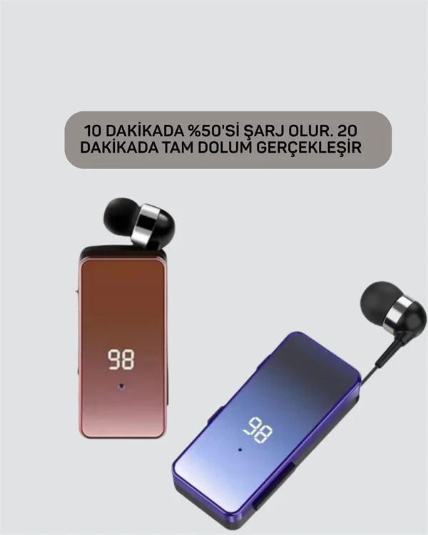 Ultra Hızlı Şarj Özellikli Type-C Bluetooth Kulaklık – 10 Dakikada %50 Şarj, 20 Dakikada Tam Dolum Yeni Nesil