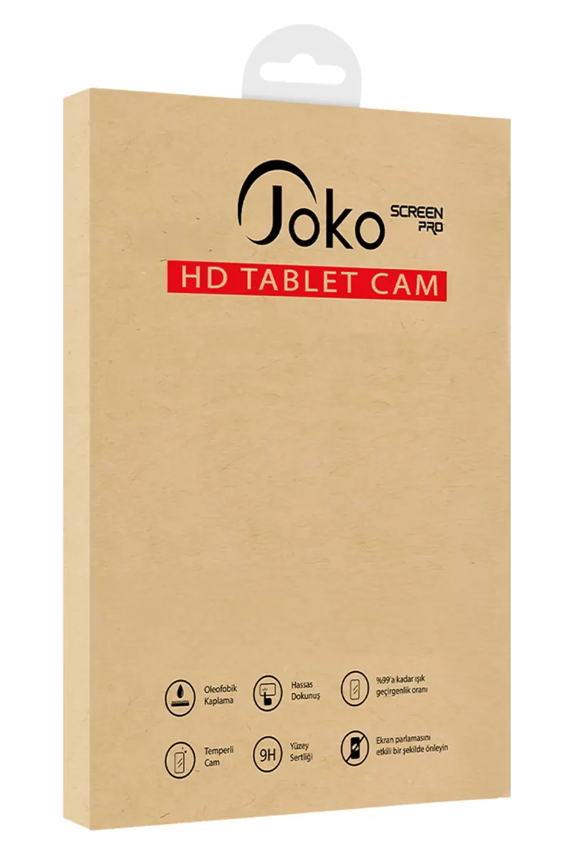 Joko Apple iPad Pro 13 (2024) 2in1 HD Tablet Cam Ekran Koruyucu - Şeffaf