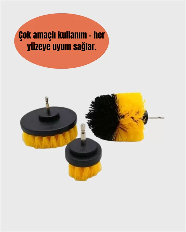 Banyo Mutfak Jant ve Fayans Temizliği İçin Uygun Matkap Başlığı