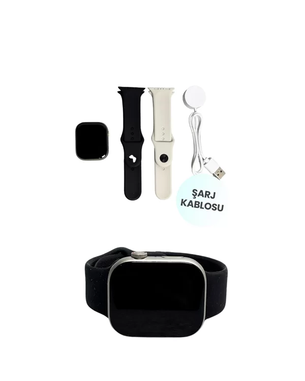 RS12 PRO+ Titanyum Kasa Akıllı Saat – Uyku ve Nabız Takibi Suya Dayanıklı Bluetooth Arama Yeni Nesil