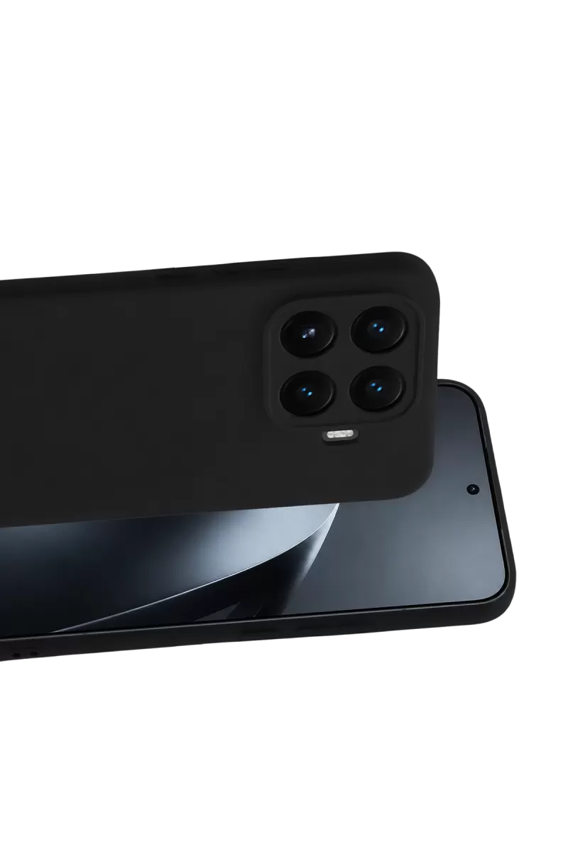 Newface Xiaomi Mi 17T Nano içi Kadife Silikon - Siyah