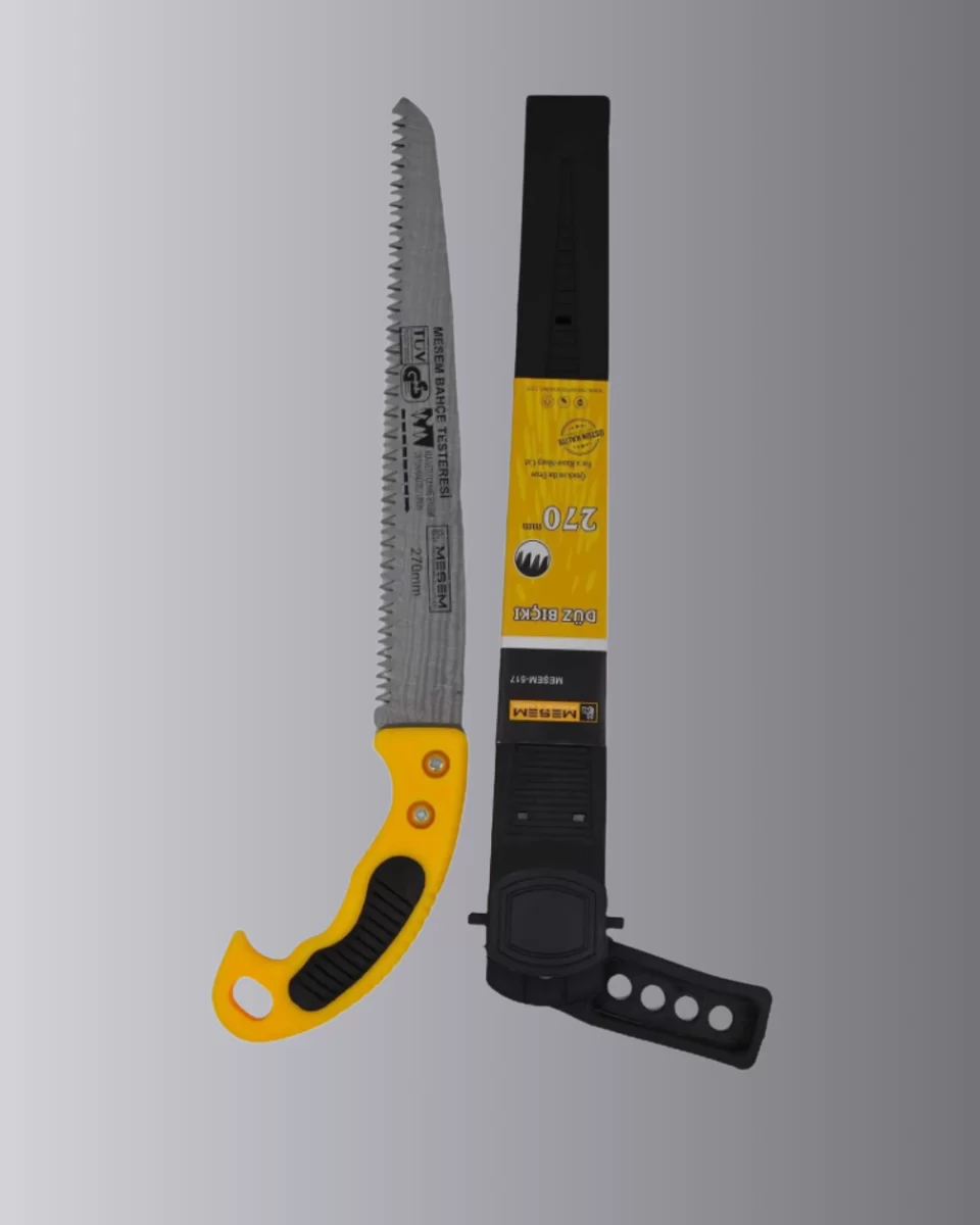 Kılıflı Budama Bahçe Testeresi 270 mm Düz Bıçaklı