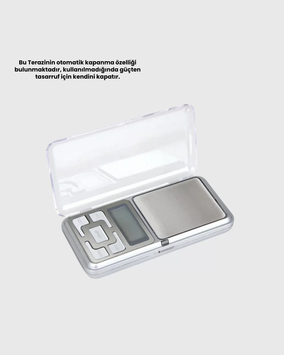 300 Gr Hassas Cep Terazisi Mavi Işıklı LCD Ekranlı Yeni Nesil