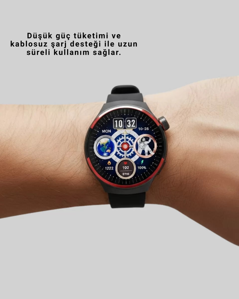 Bluetooth Arama Özellikli Akıllı Saat Suya Dayanıklı Yeni Nesil