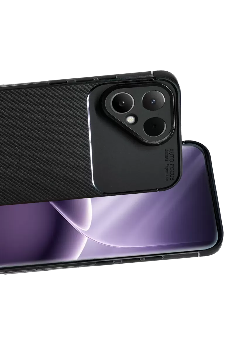 Newface Tecno Pova Curve 2 5G Auto Focus Karbon Kapak - Siyah
