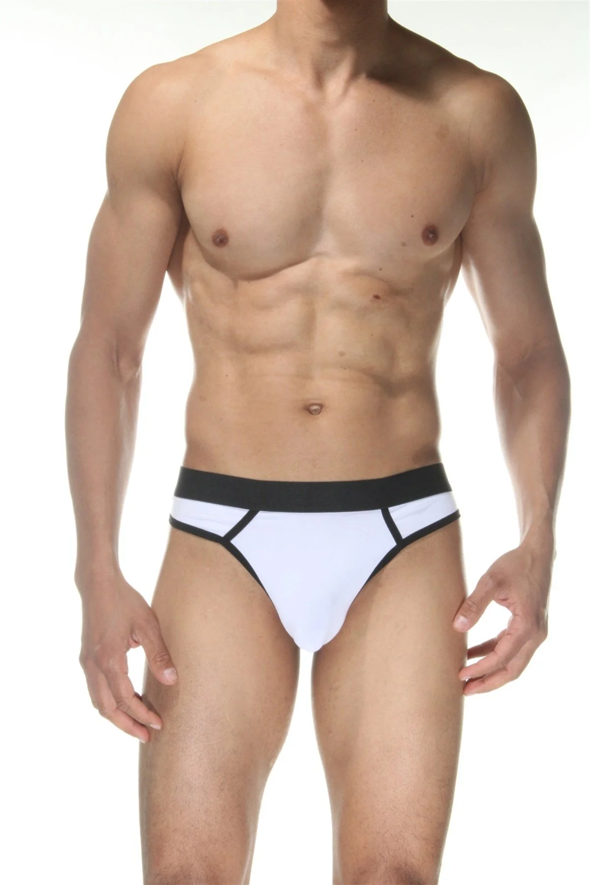 Beyaz Erkek  Tanga Çamaşırı