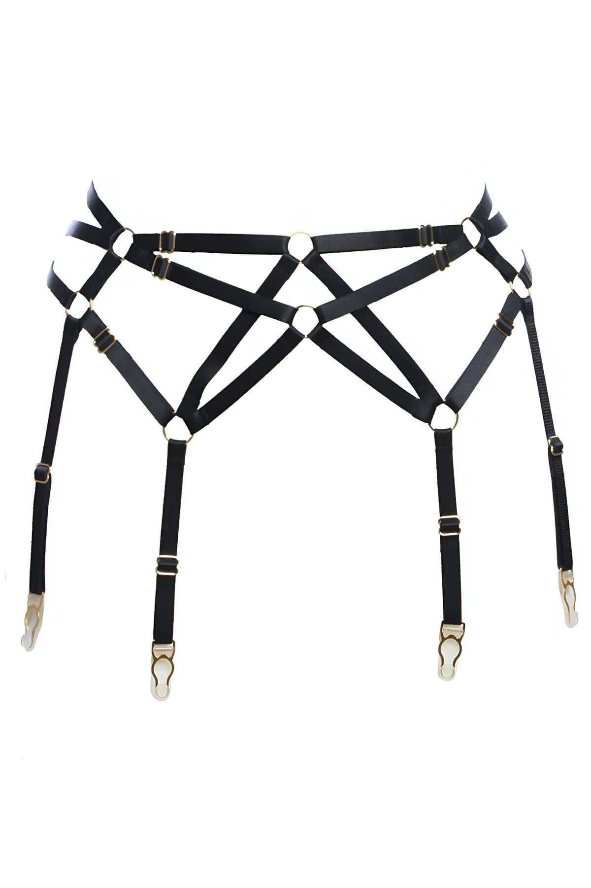 Çapraz Detaylı Şık Harness Jartiyer - Brf146