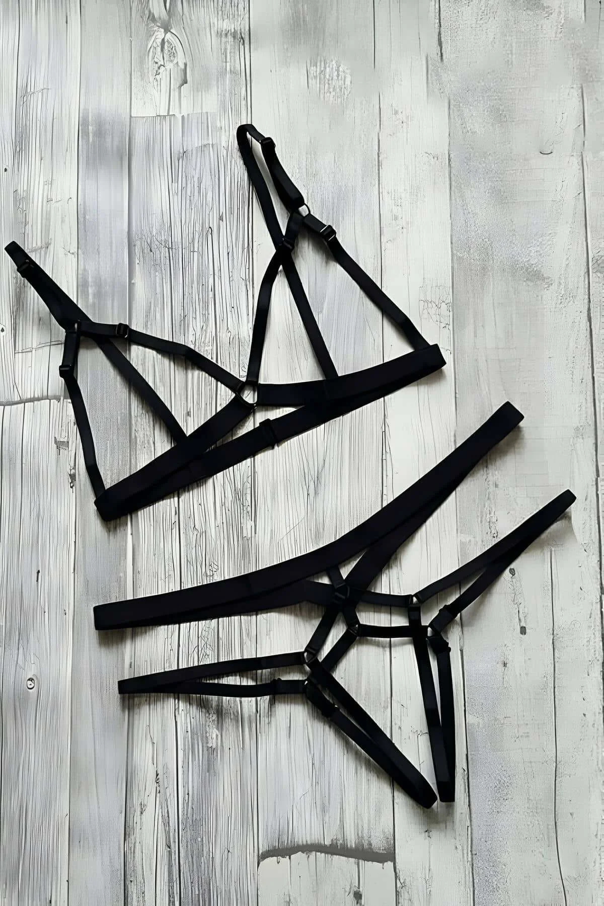 Özel Tasarım Seksi Lastik Harness Takım - Brf162