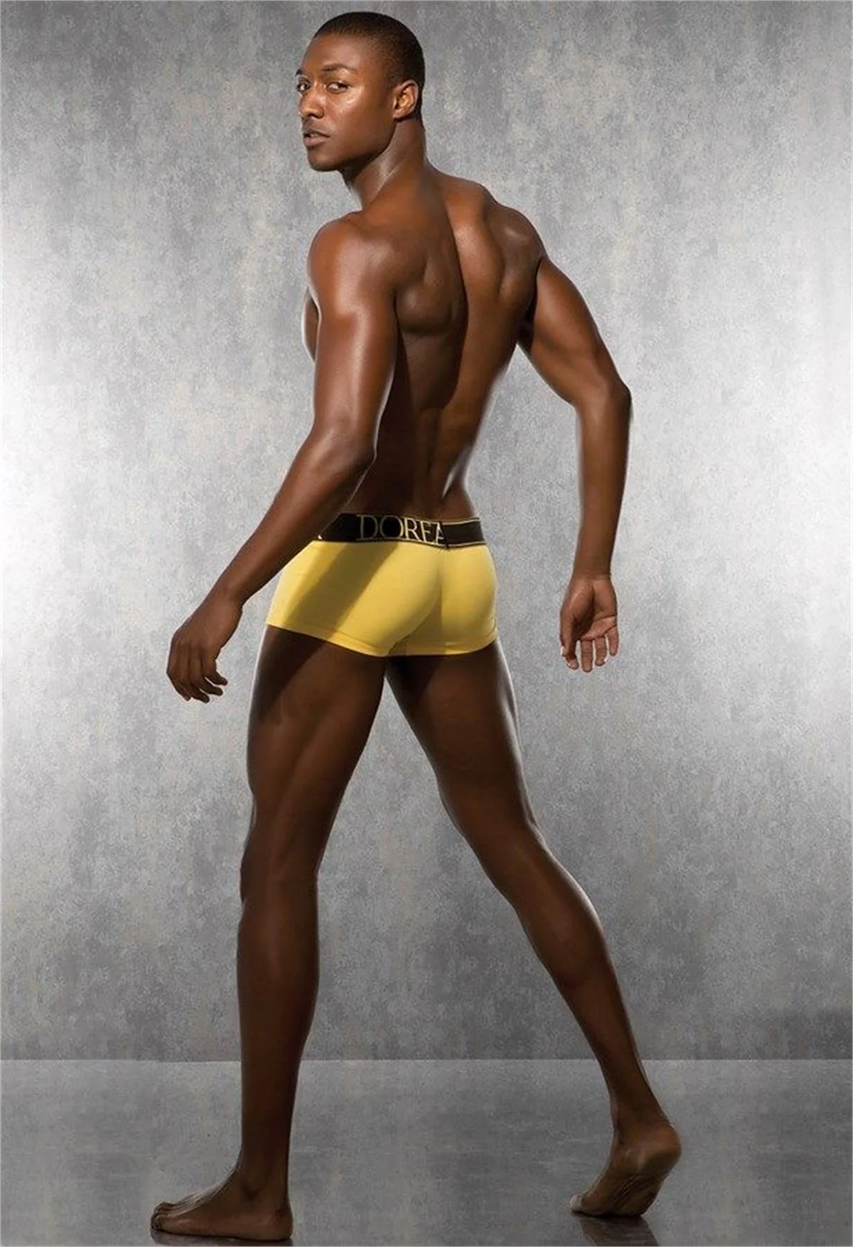 Doreanse Sarı Boxer Erkek  Yazılı 1725