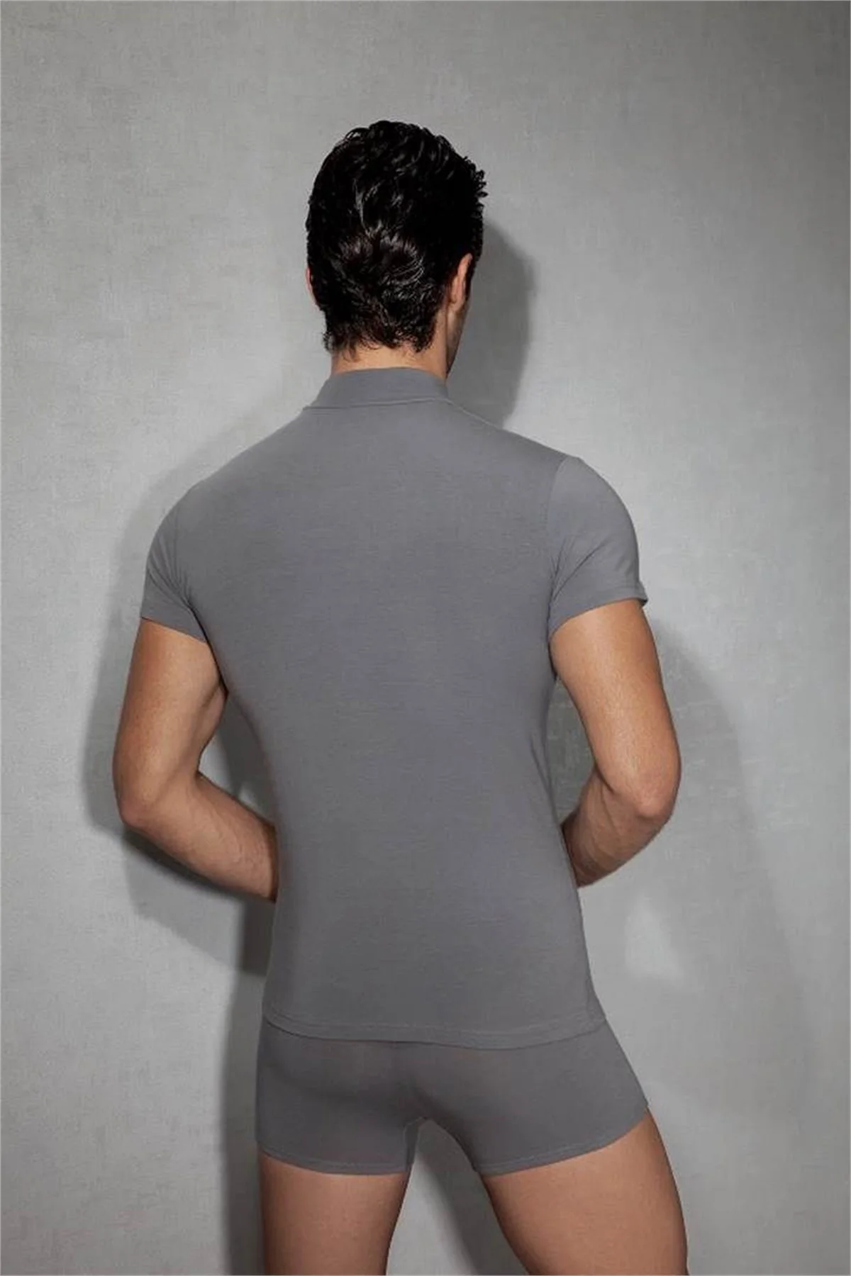 Doreanse  Balıkçı Yaka Vücudu Saran Tişört 2730