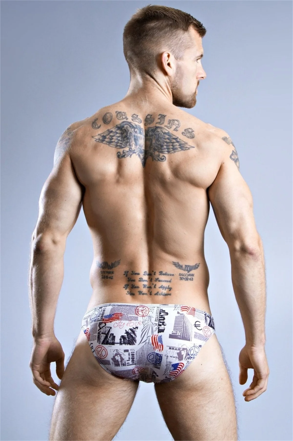 Doreanse  Desenli Modal Erkek  Slip 1399