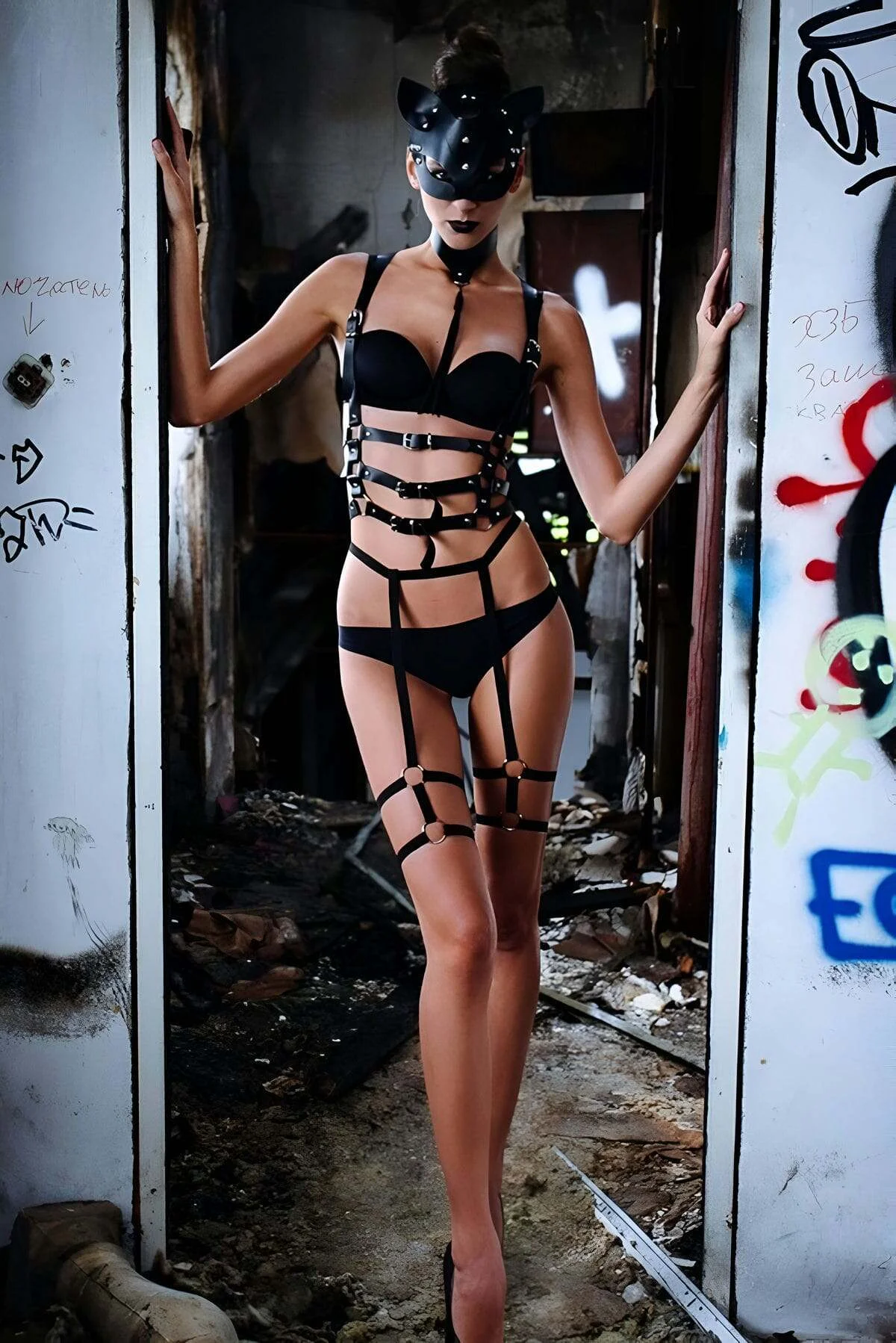 İç Giyim Özel Harness Takım - Brf302