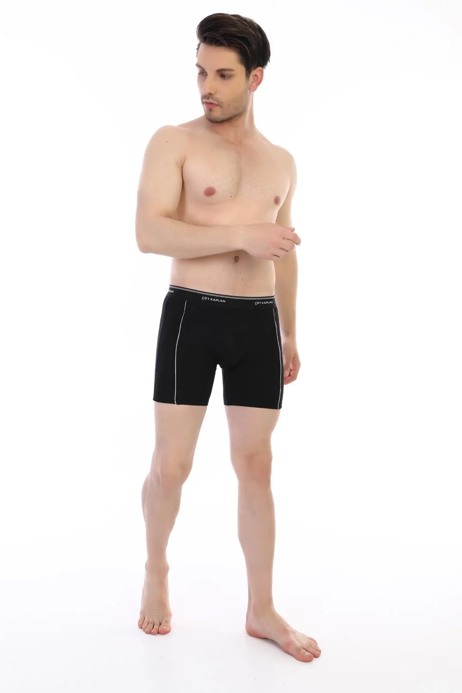 Çift Kaplan 855 Uzun Erkek  Boxer