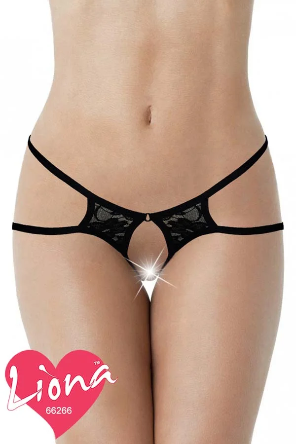 Açık Dantelli Seksi Külot