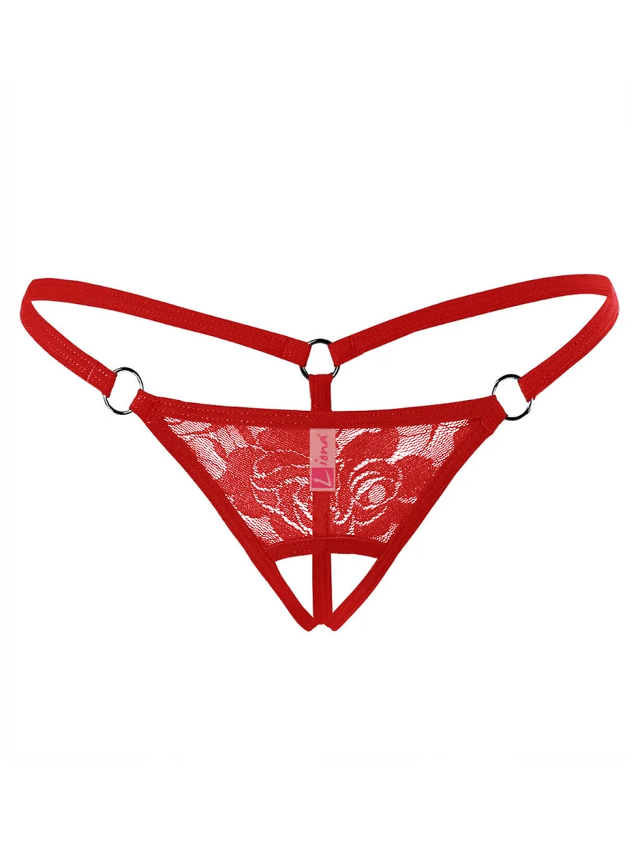 Ağı Açık Dantelli Büyük Beden Fantezi G String