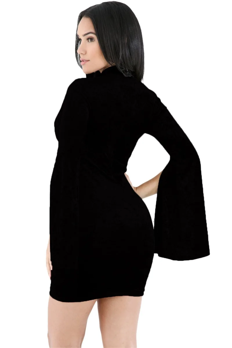 B101395 Kesik Kol Fantazi Elbise